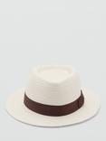 Mango City Straw Hat, Natural White