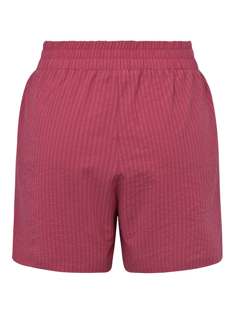 Product image 4 of 4, which shows A-VIEW Agni Stripe Shorts, Pink, 8