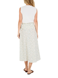 A-VIEW Peony Floral Wrap Skirt, Multi - view 2, Multi