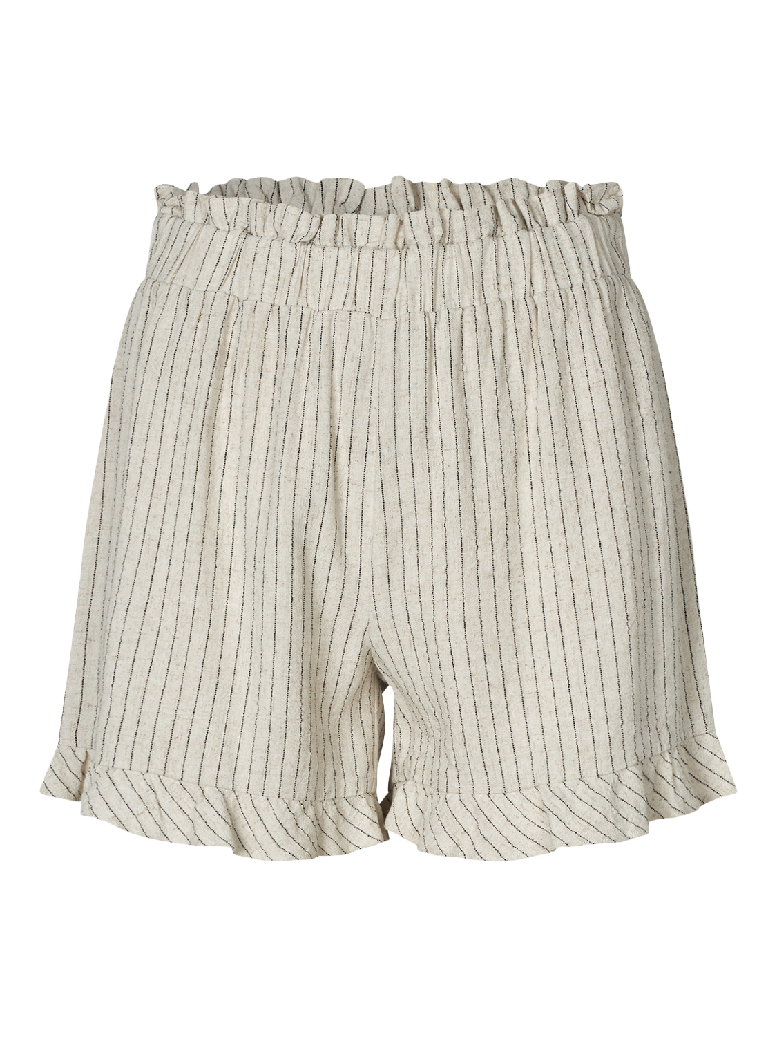 Product image 4 of 5, which shows A-VIEW Martha Stripe Shorts, Sand/Black, 12