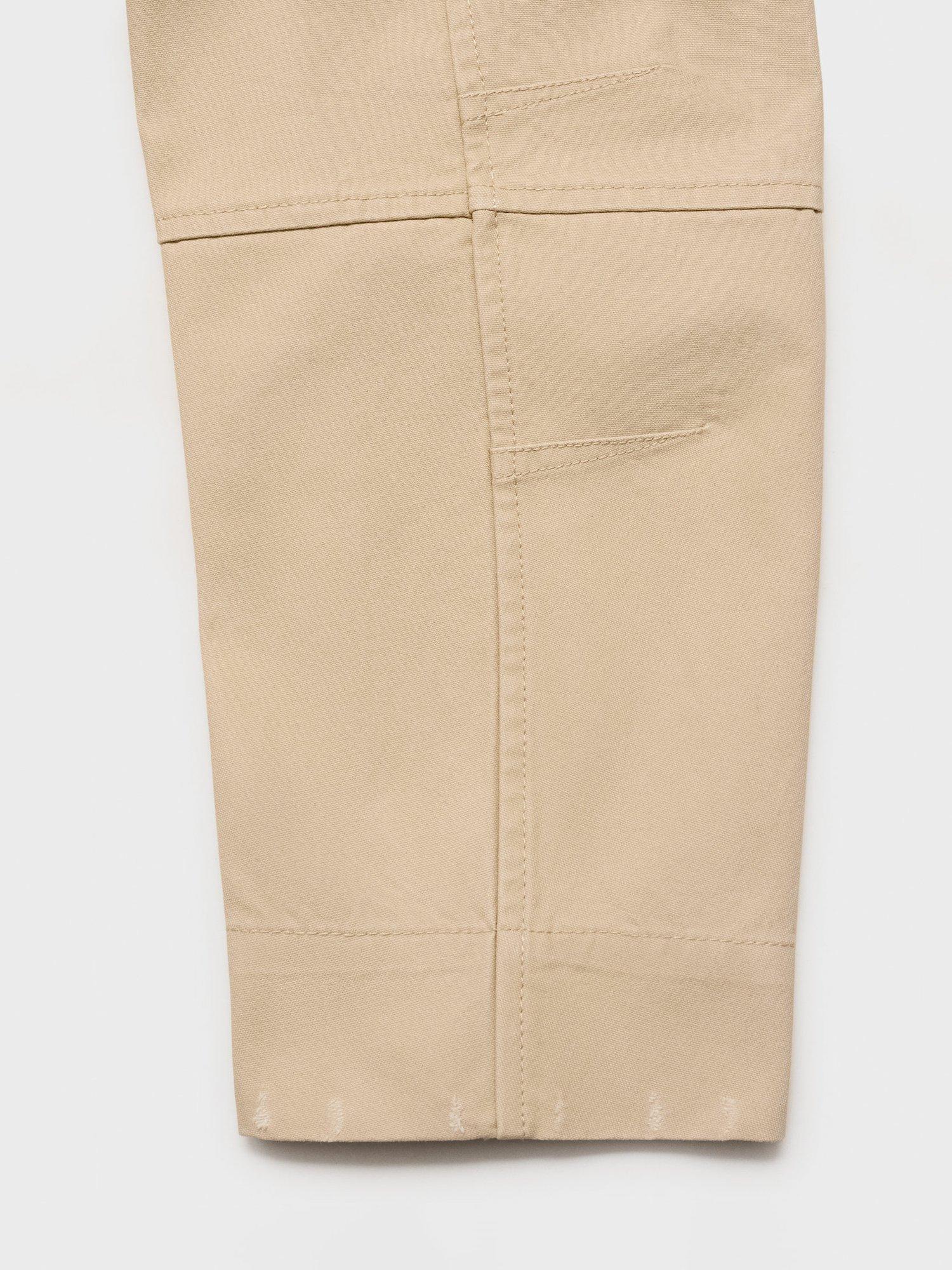 Product image 5 of 8, which shows Mango Sheila Faux Leather Collar Jacket, Beige, L