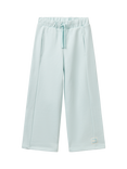 Benetton Kids' Fleece Wide Leg Joggers