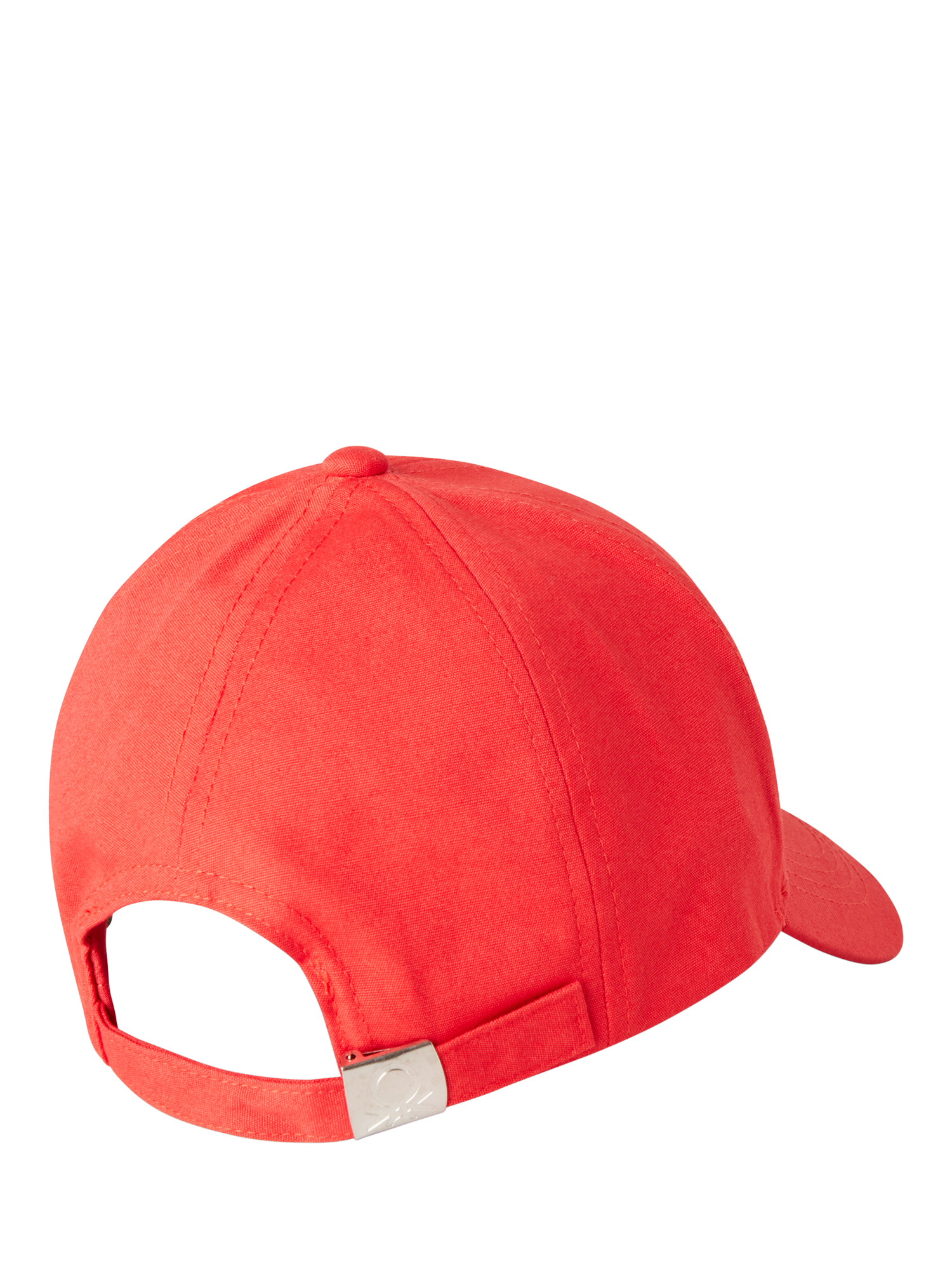 Product image 2 of 3, which shows Benetton Kids' Cotton Logo Baseball Cap, Red, 12-24 months
