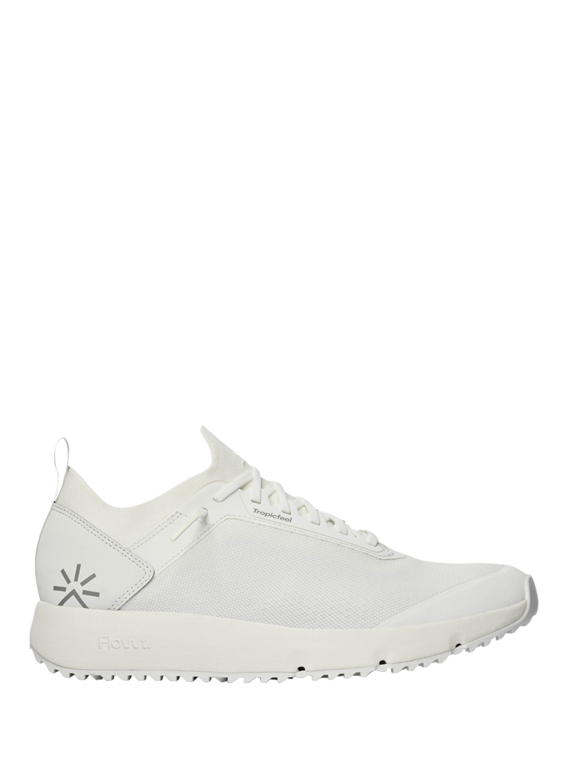 Product image 1 of 7, which shows Tropicfeel All-Terrain Recycled Trainers, Stone White, EU41