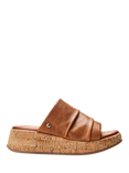 Moda in Pelle Kalimeres Leather Mule Sandals, Tan