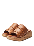 Moda in Pelle Kalimeres Leather Mule Sandals, Tan