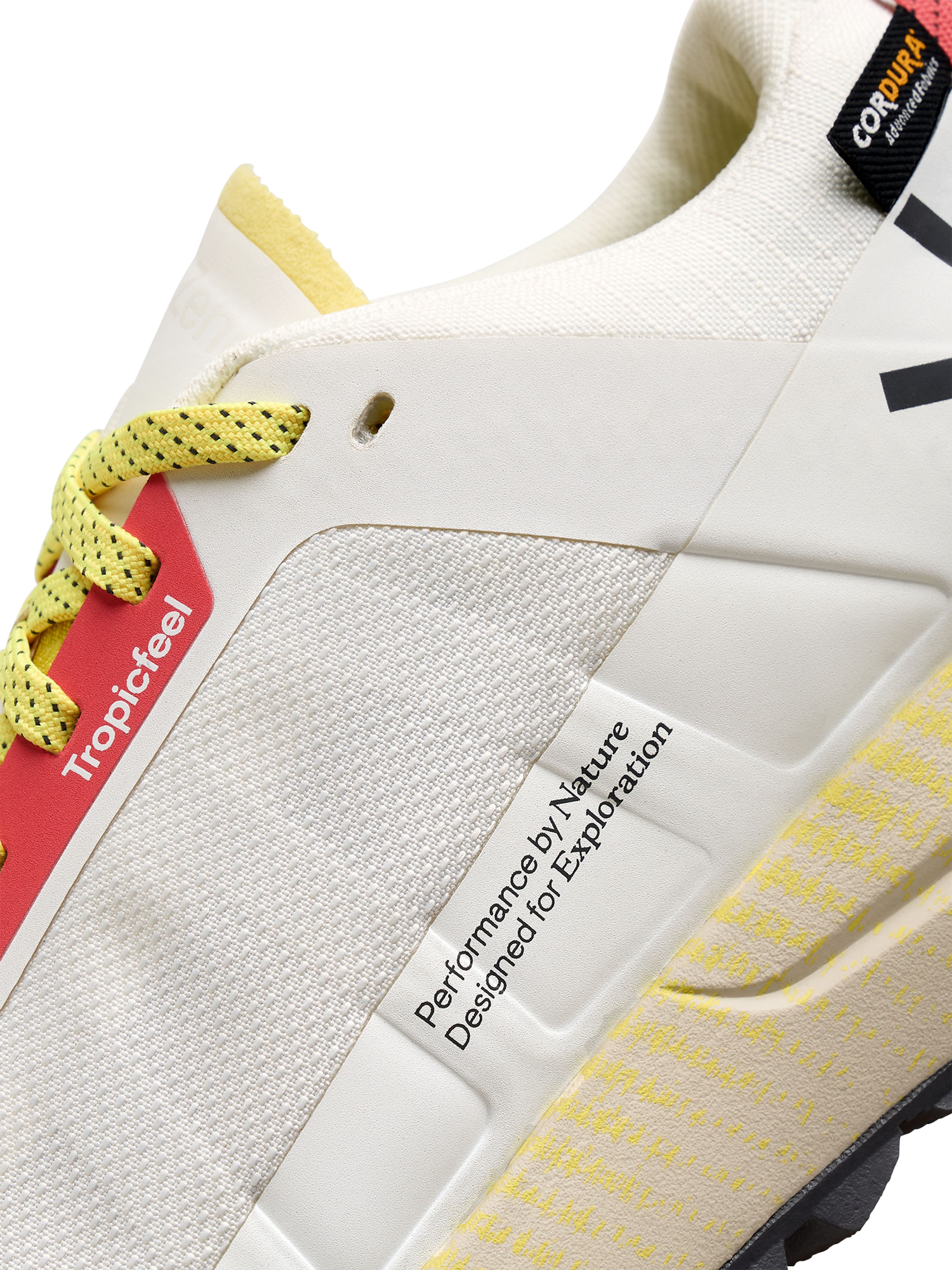 Product image 9 of 11, which shows Tropicfeel Zenda Lace Up Walking Shoes, Flash White, EU41