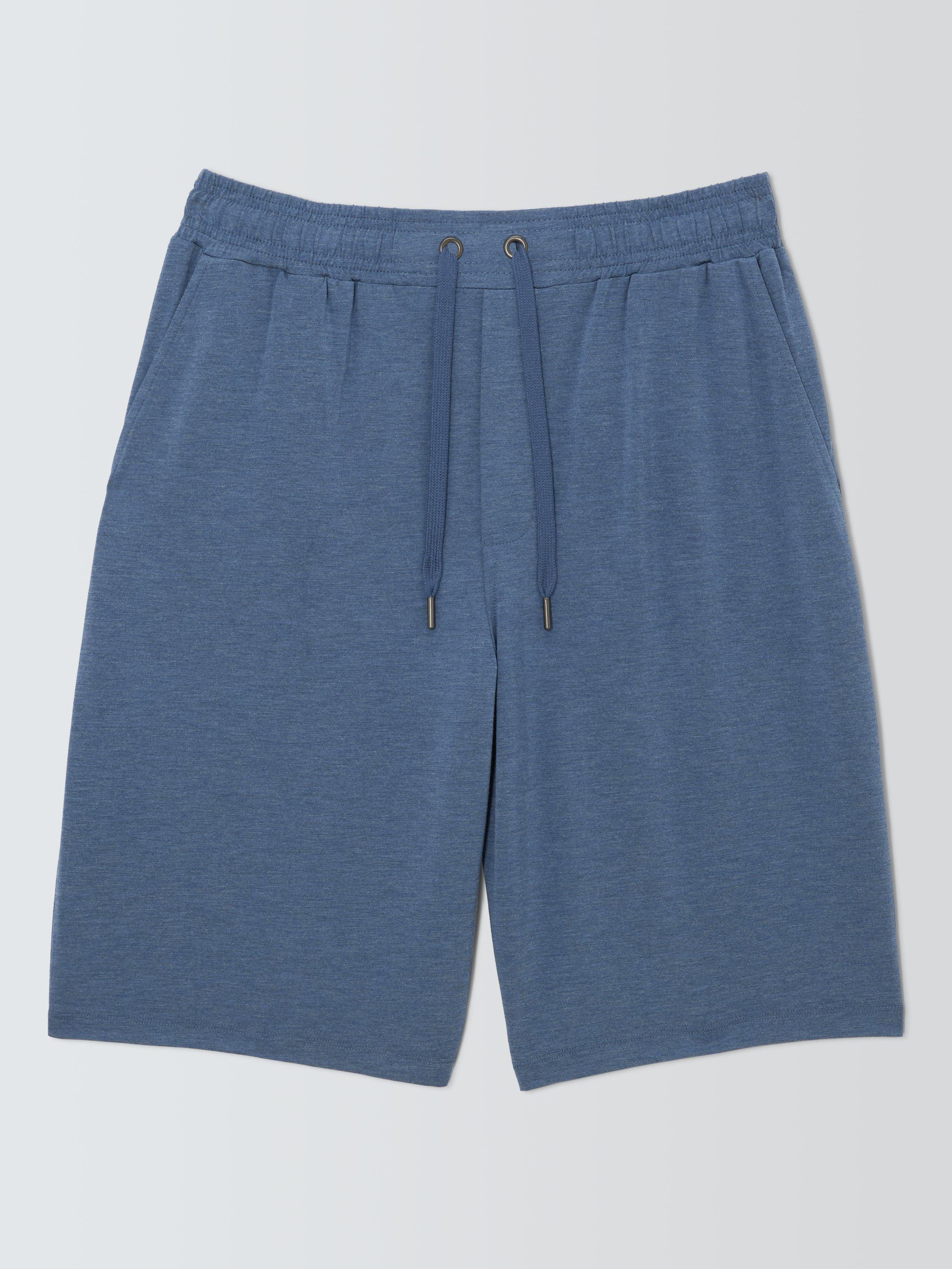 Product image 4 of 5, which shows John Lewis Modal Pyjama Shorts, Blue Navy, S