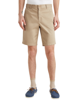 Benetton Regular Fit Chino Shorts, Beige