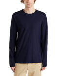 Benetton Cotton Regular Fit Long Sleeve T-Shirt
