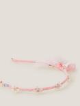 Monsoon Kids' Flower Bow Headband, Multi