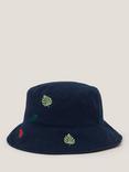 Monsoon Kids' Leaf Bucket Hat, Blue