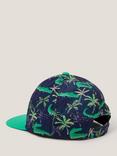 Monsoon Kids' Crocodile Print Cap, Blue