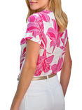 Pure Collection Linen V-Neck T-Shirt