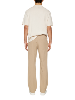 J.Lindeberg Dropper Seersucker Trousers, Beige - view 2, Beige