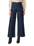 PAIGE Harper Patch Pocket Ankle Grazer Jeans, Rinse
