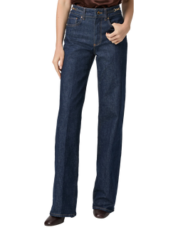 PAIGE Sasha High Rise Wide Leg Jeans, Rinse - view 2, Rinse