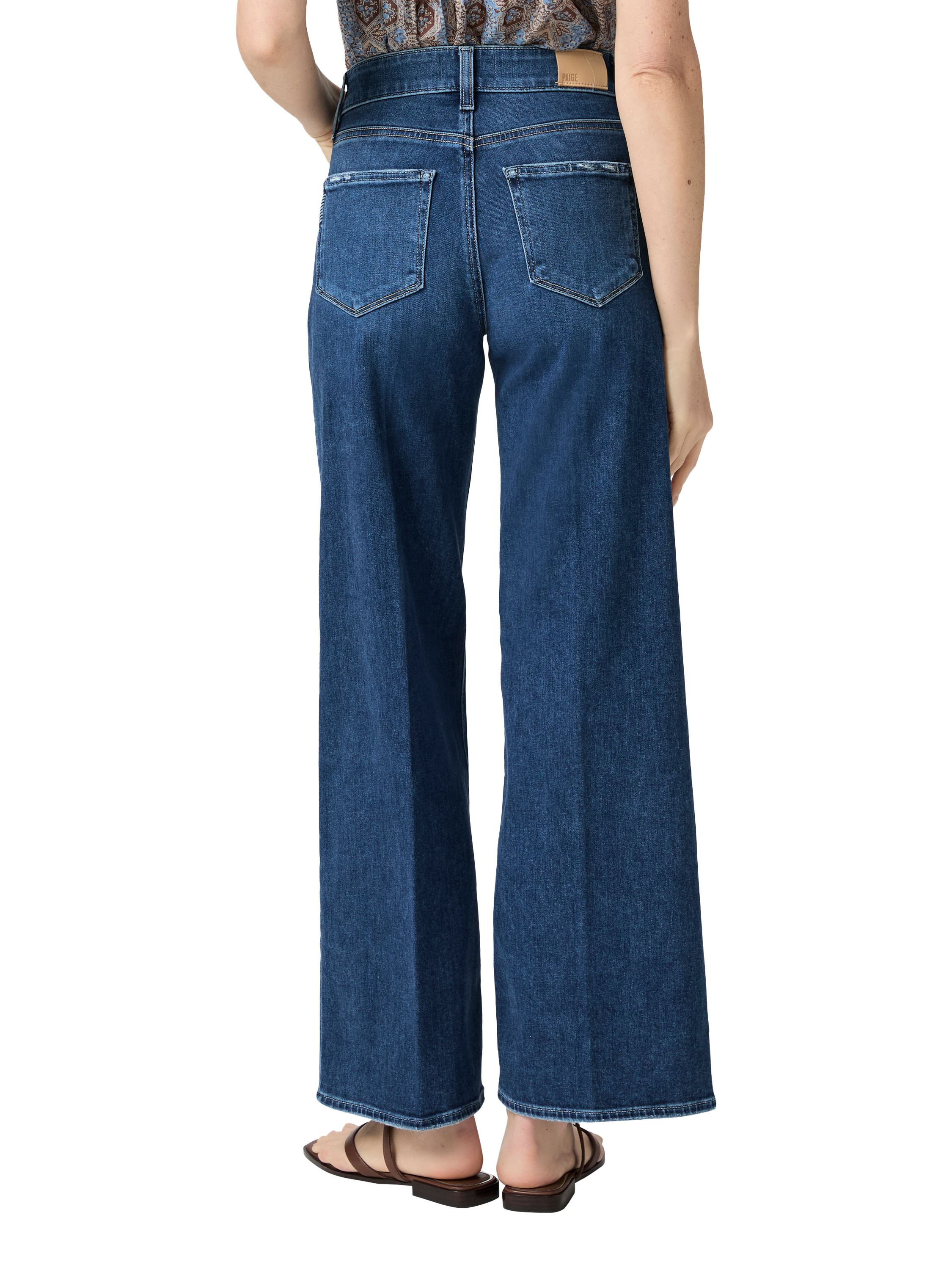 Product image 4 of 4, which shows PAIGE Anessa High Waist Jeans, Dresden, 24
