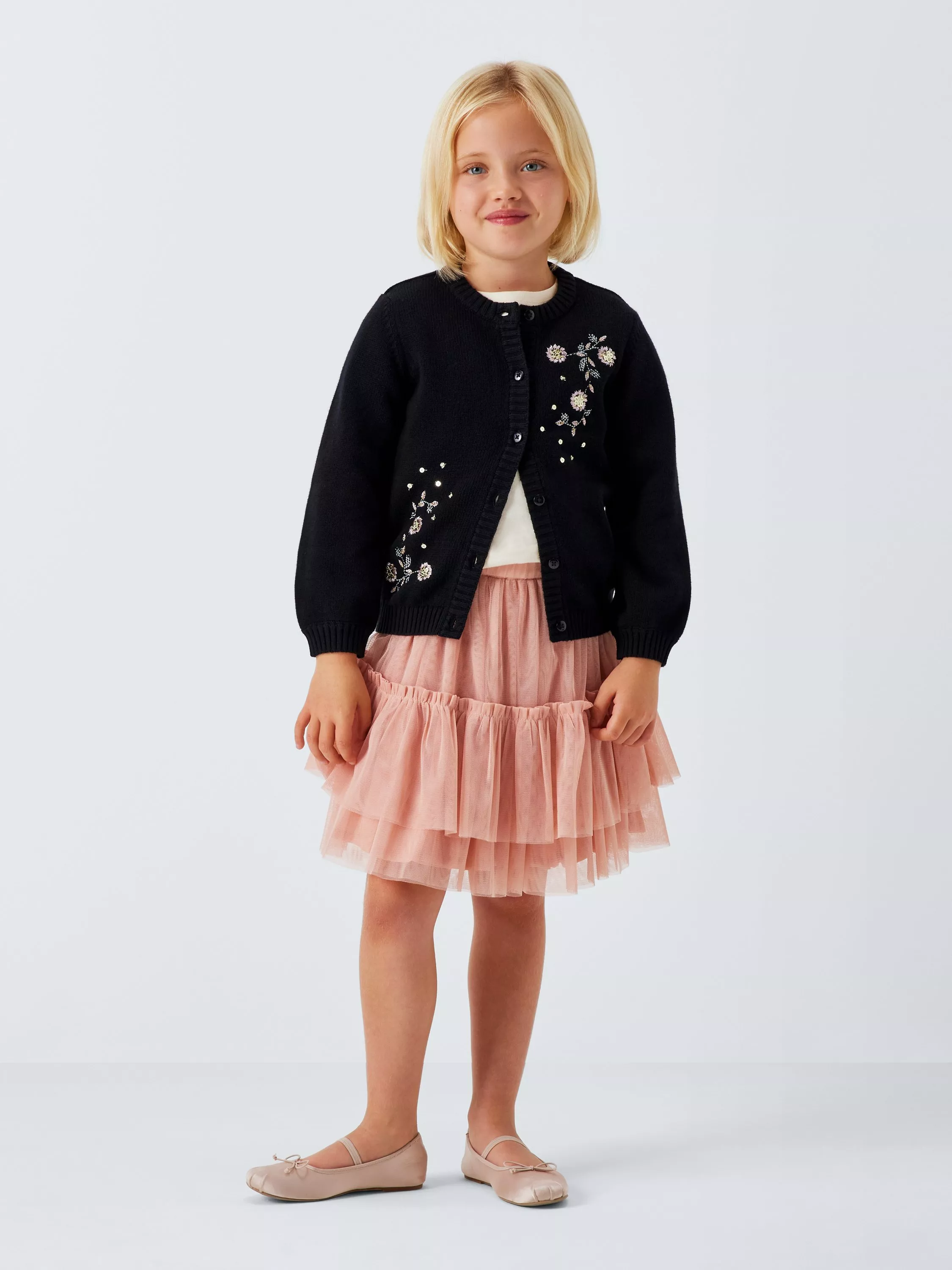 girl in white occasion dress