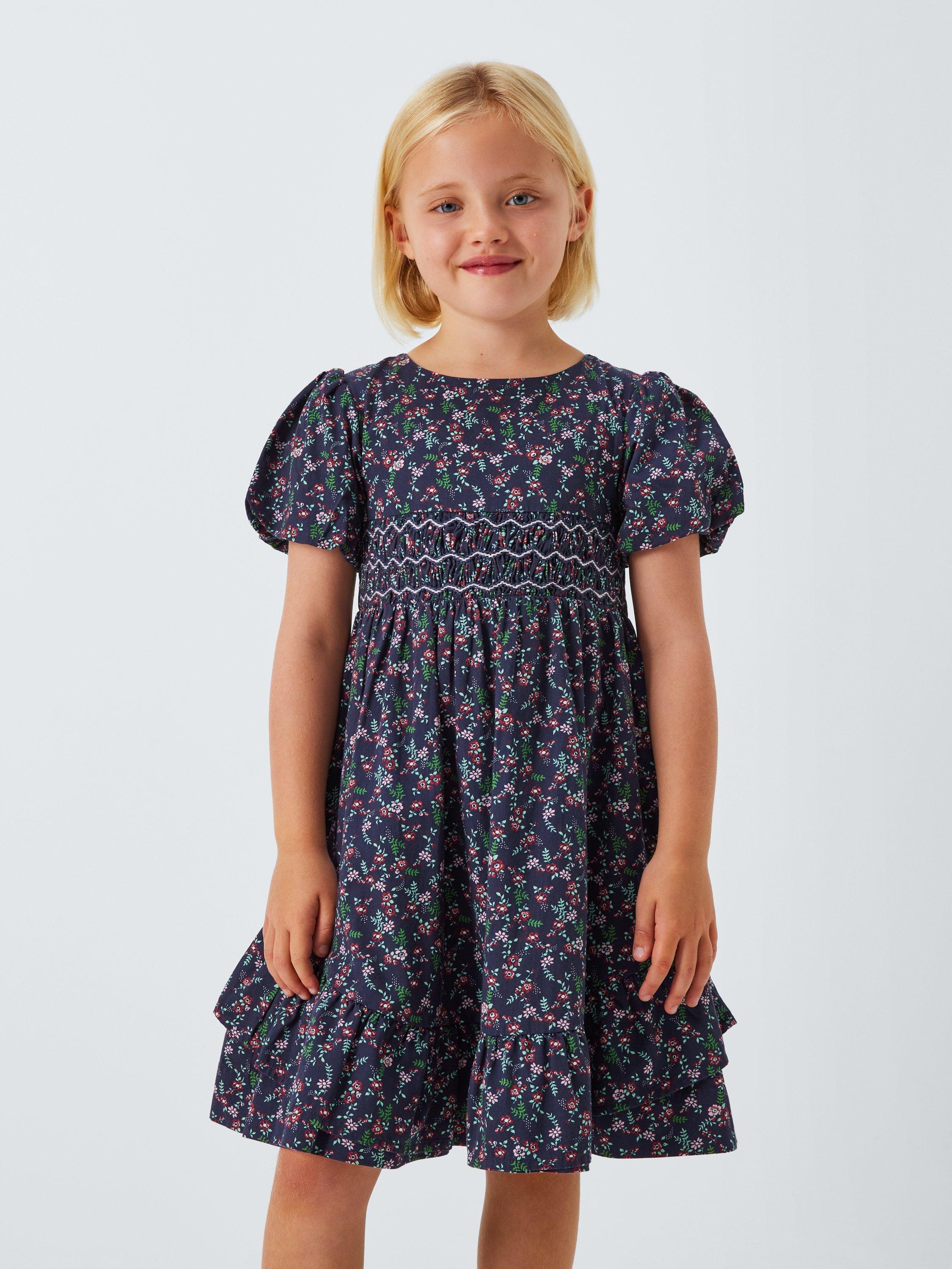 John Lewis Heirloom Collection Kids' Ditsy Floral Party Dress