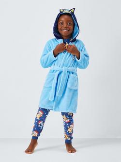 Brand Threads Kids' Bluey Fleece Dressing Gown - view 2, Blue