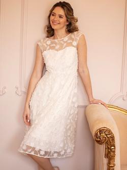 Alie Street Melody Vintage Lace Wedding Dress, Ivory, Ivory