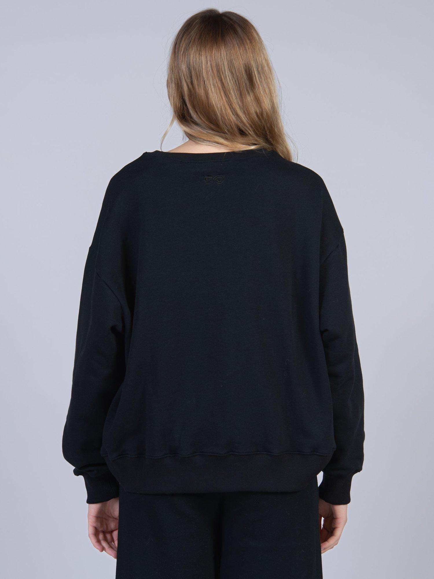 Product image 3 of 5, which shows Cape Cove Under The Sun Sweatshirt, Black, XS