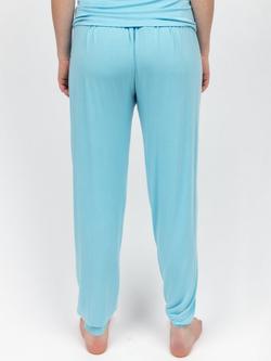 Cyberjammies Paige Jersey Pyjama Bottoms, Light Blue - view 2, Light Blue