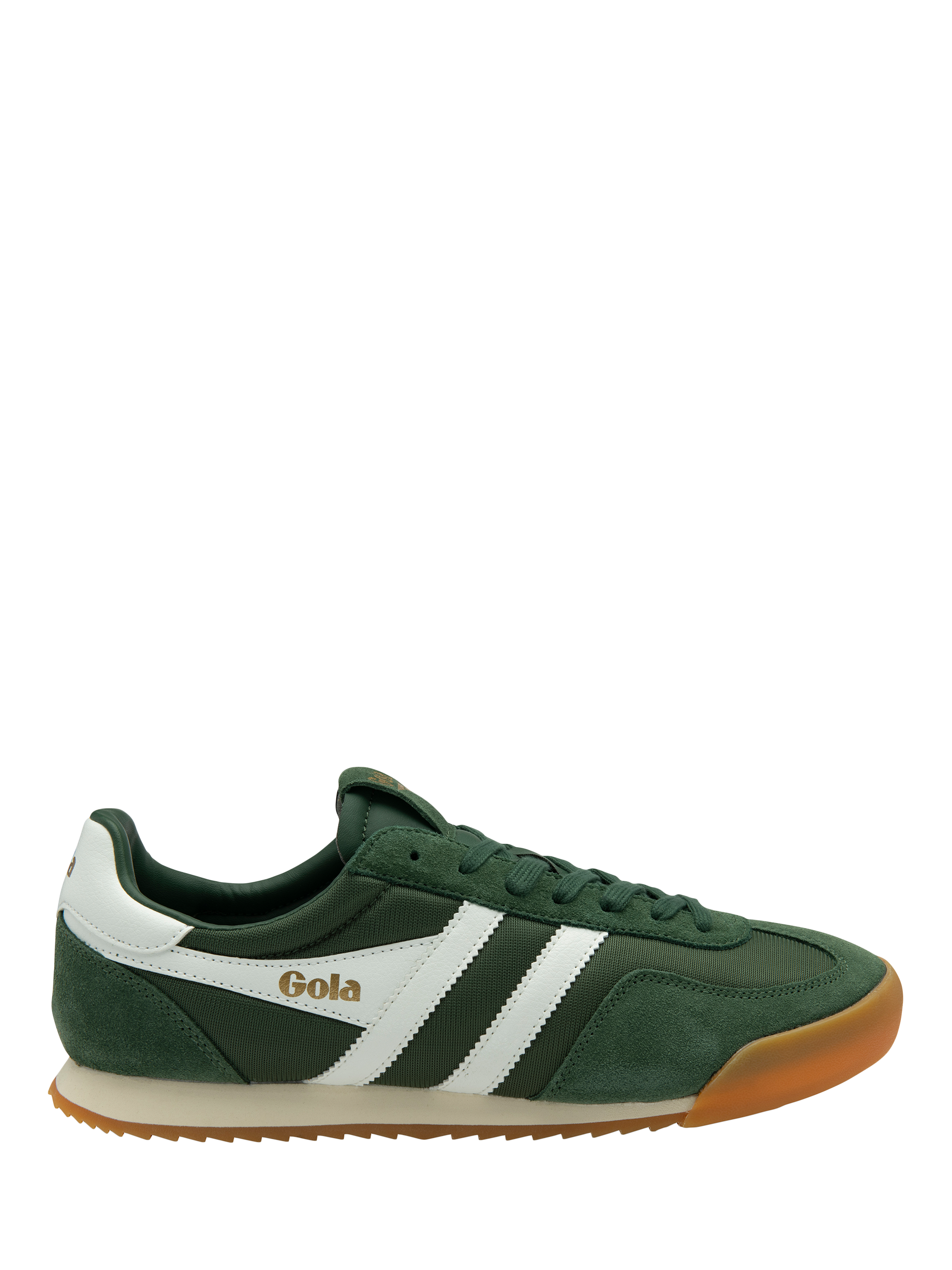 Gola Europa Trainers, Evergreen/White