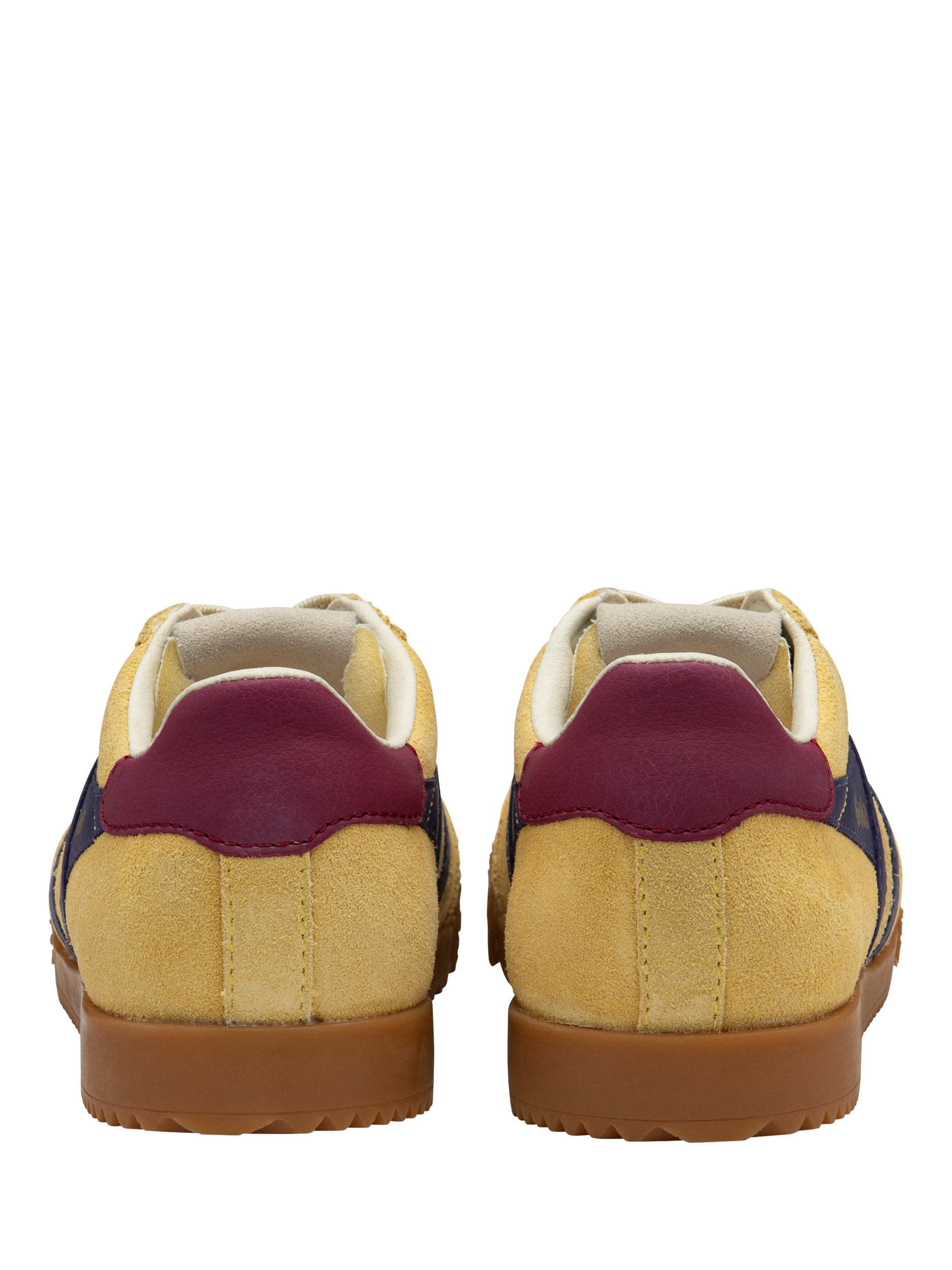 Product image 4 of 5, which shows Gola Kids' Elan Trainers, Pollen/Plum/Cerise, 1
