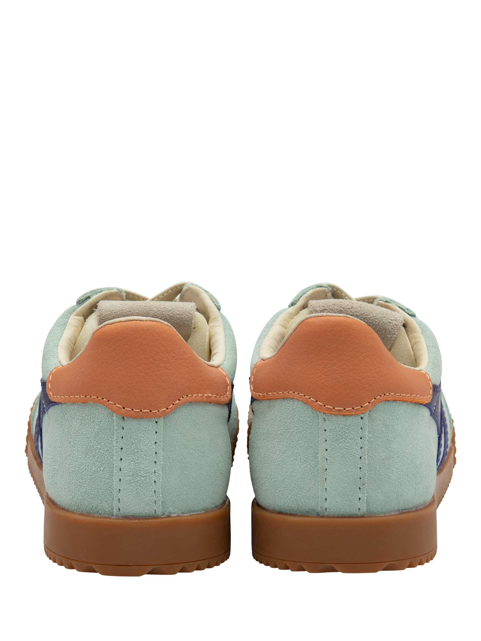 Product image 4 of 5, which shows Gola Kids' Elan Trainers, Surf/Plum/Terracota, 1