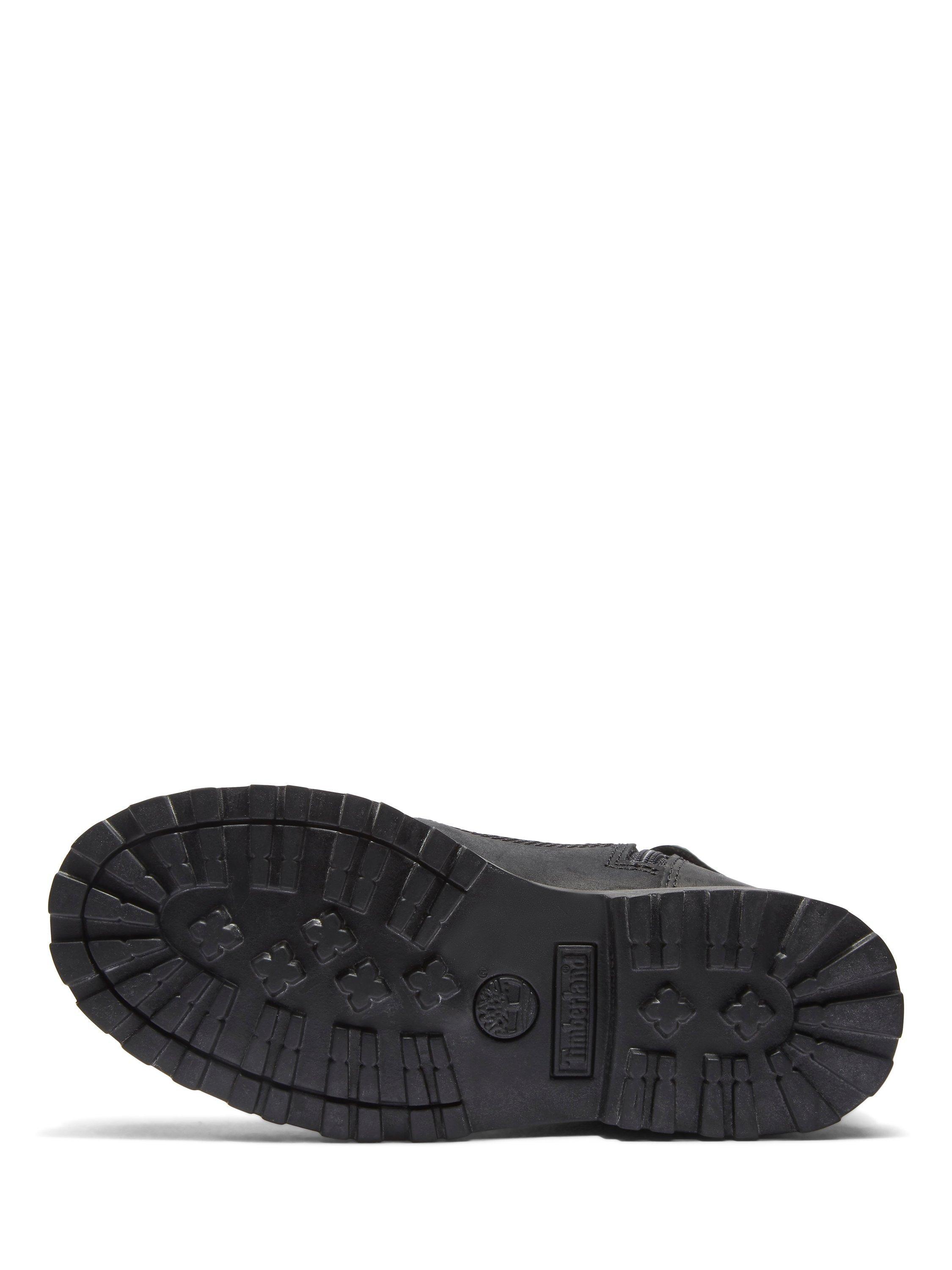 Product image 8 of 8, which shows Timberland Kids' Courma Leather Lace Up Boots, Black, EU32