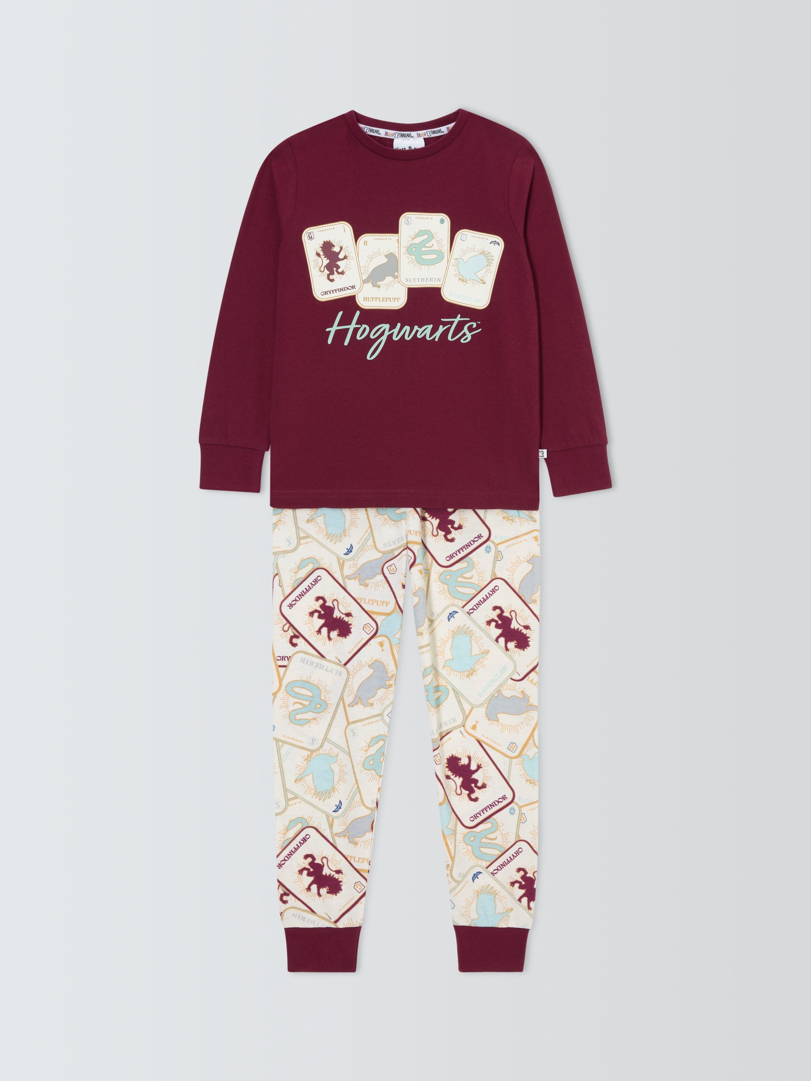 Brand Threads Kids' Harry Potter Cotton Long Sleeved Pyjamas