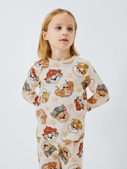 Brand Threads Kids' Paw Patrol Unisex Pyjamas, Gardenia, Gardenia