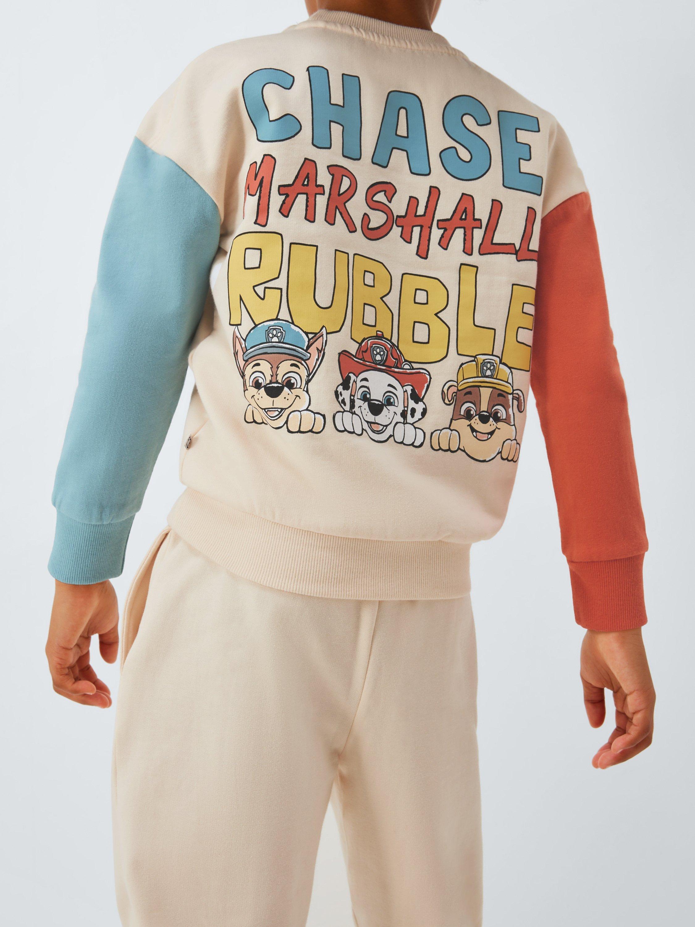 Product image 6 of 7, which shows Brand Threads Kids'  Paw Patrol Tracksuit, Eggnog, 1-2 years