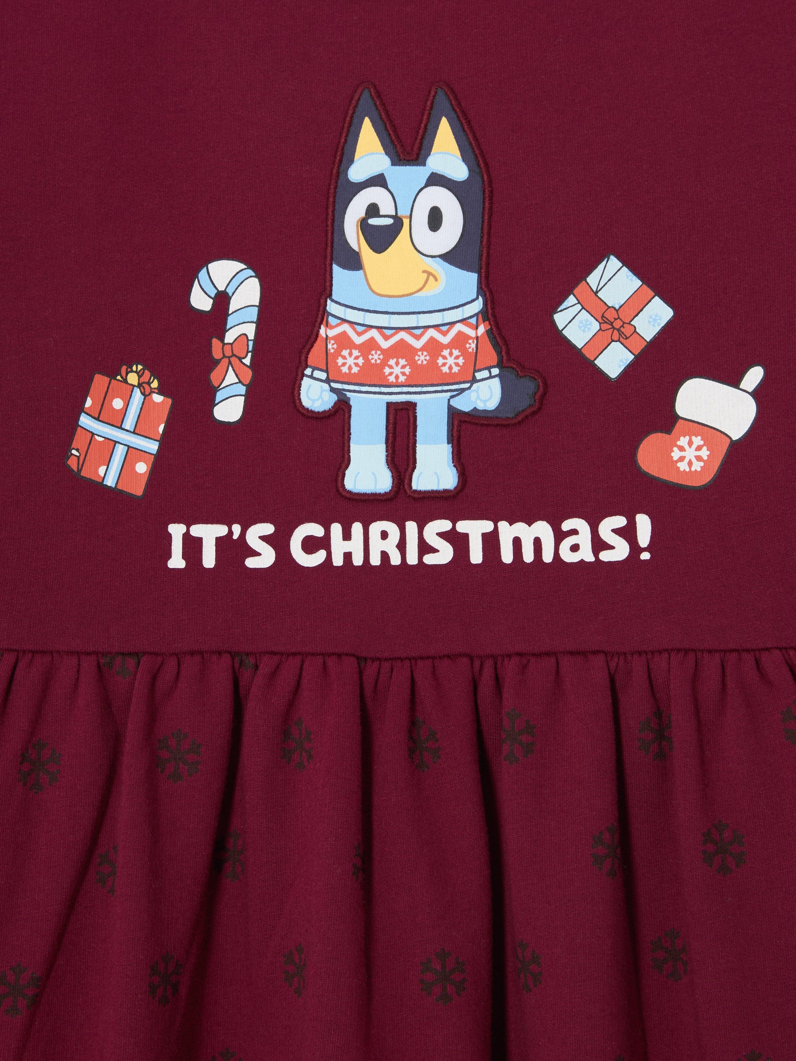 white christmas dresses Bluey Birthday Dress main image 0