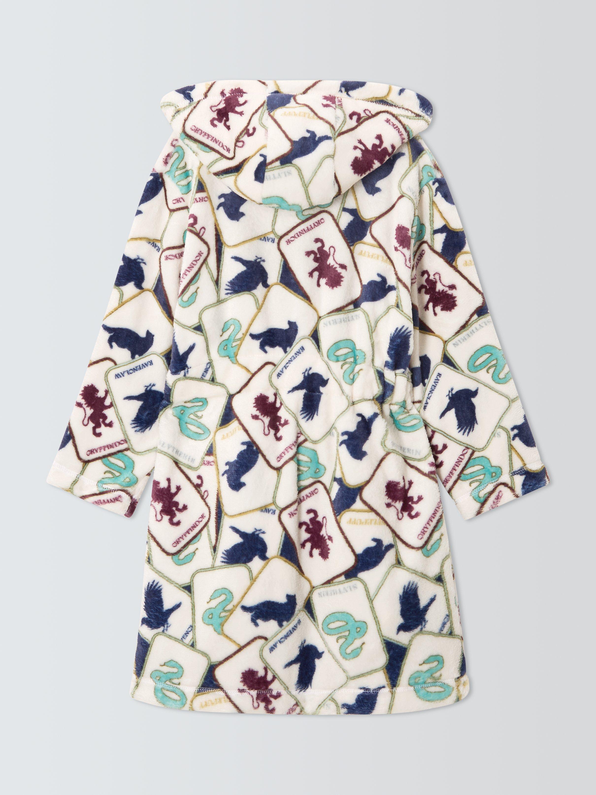 Product image 6 of 7, which shows Brand Threads Kids' Fleece Harry Potter Dressing Gown, Multi, 5-6 years