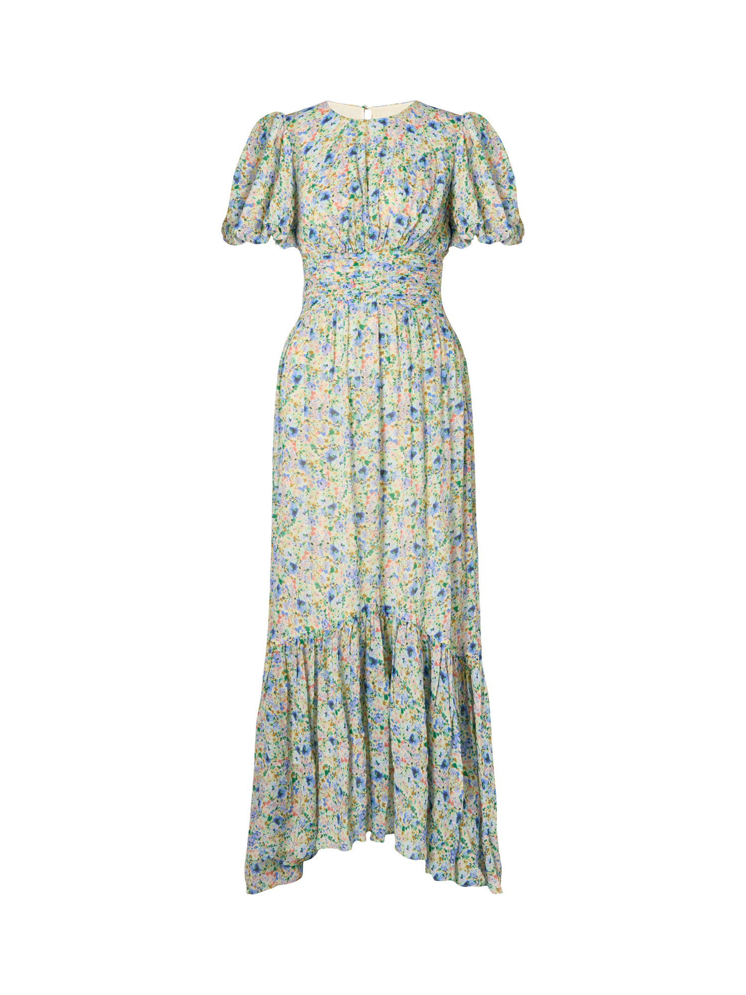 Product image 4 of 4, which shows Malina Beatrice Floral Maxi Dress, Multi, 18