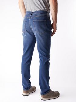Rohan Flex Tapered Fit Jeans, Mid Denim - view 2, Mid Denim