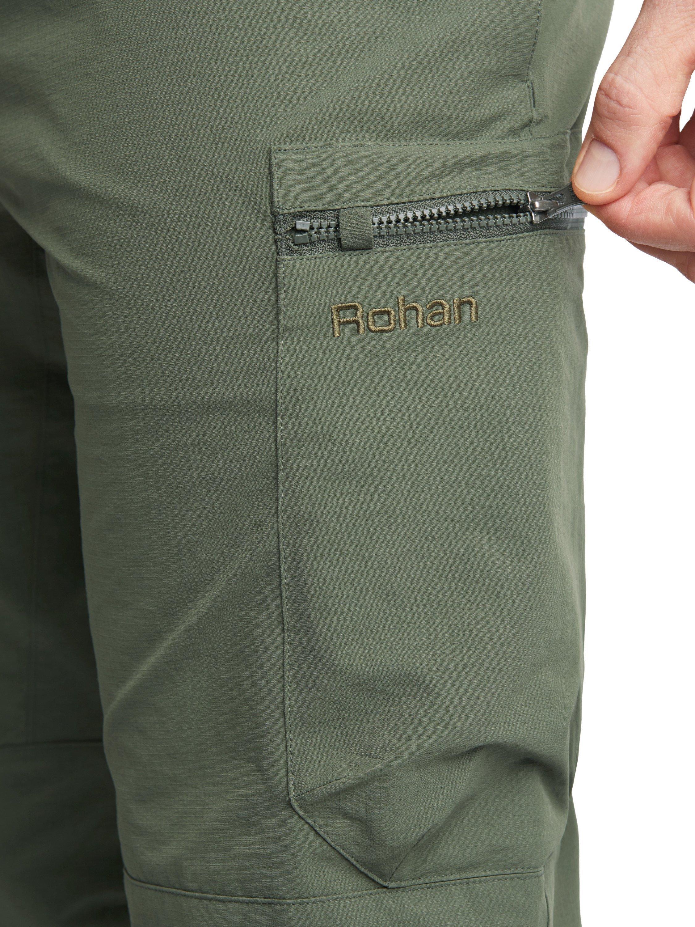 Product image 7 of 11, which shows Rohan Frontier Trousers, Park Green, 32R