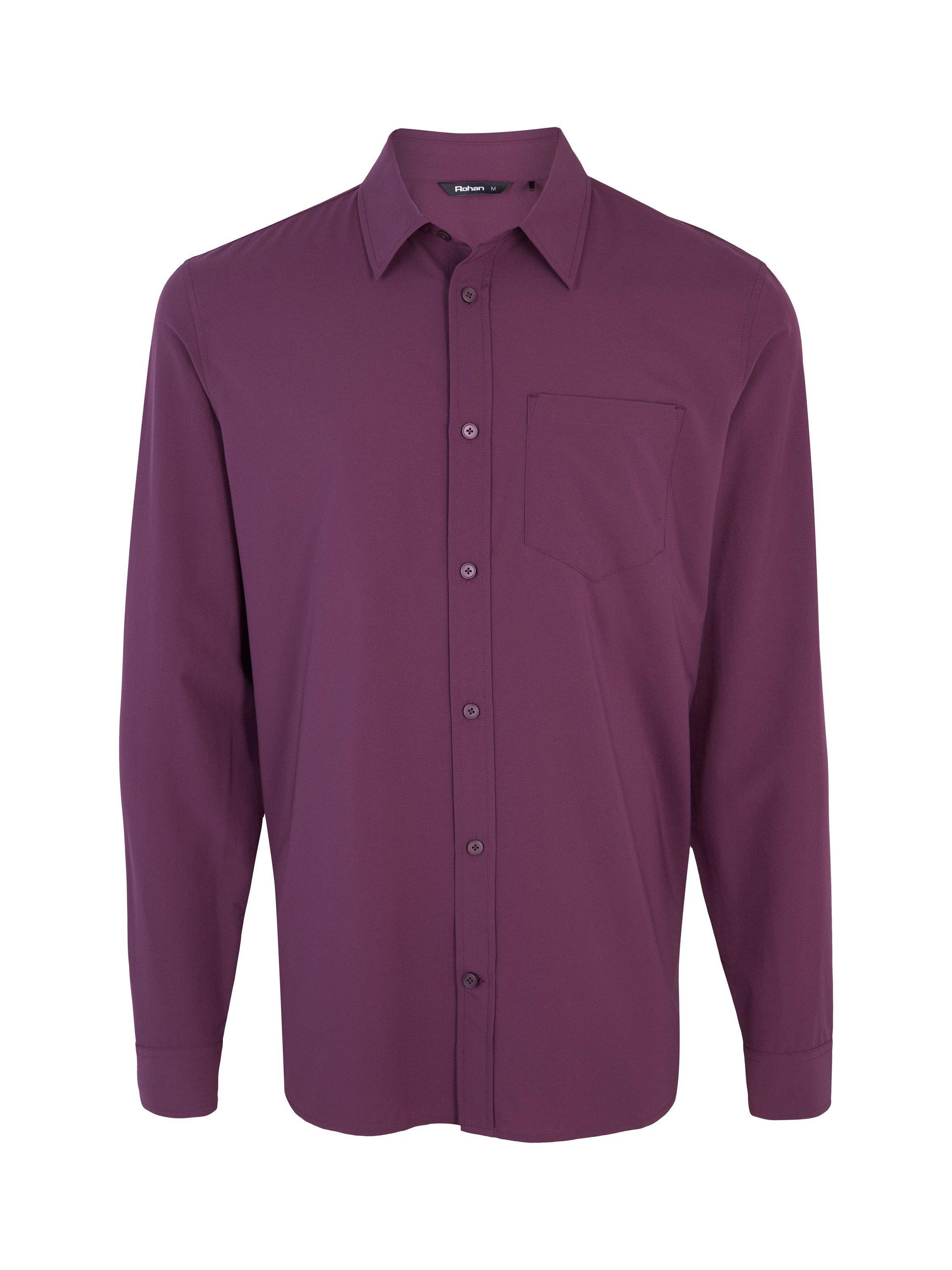 Product image 3 of 4, which shows Rohan Dalston Shirt, Blackberry Purple, S