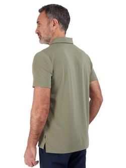 Rohan Global Polo Shirt, Olive Green - view 2, Olive Green