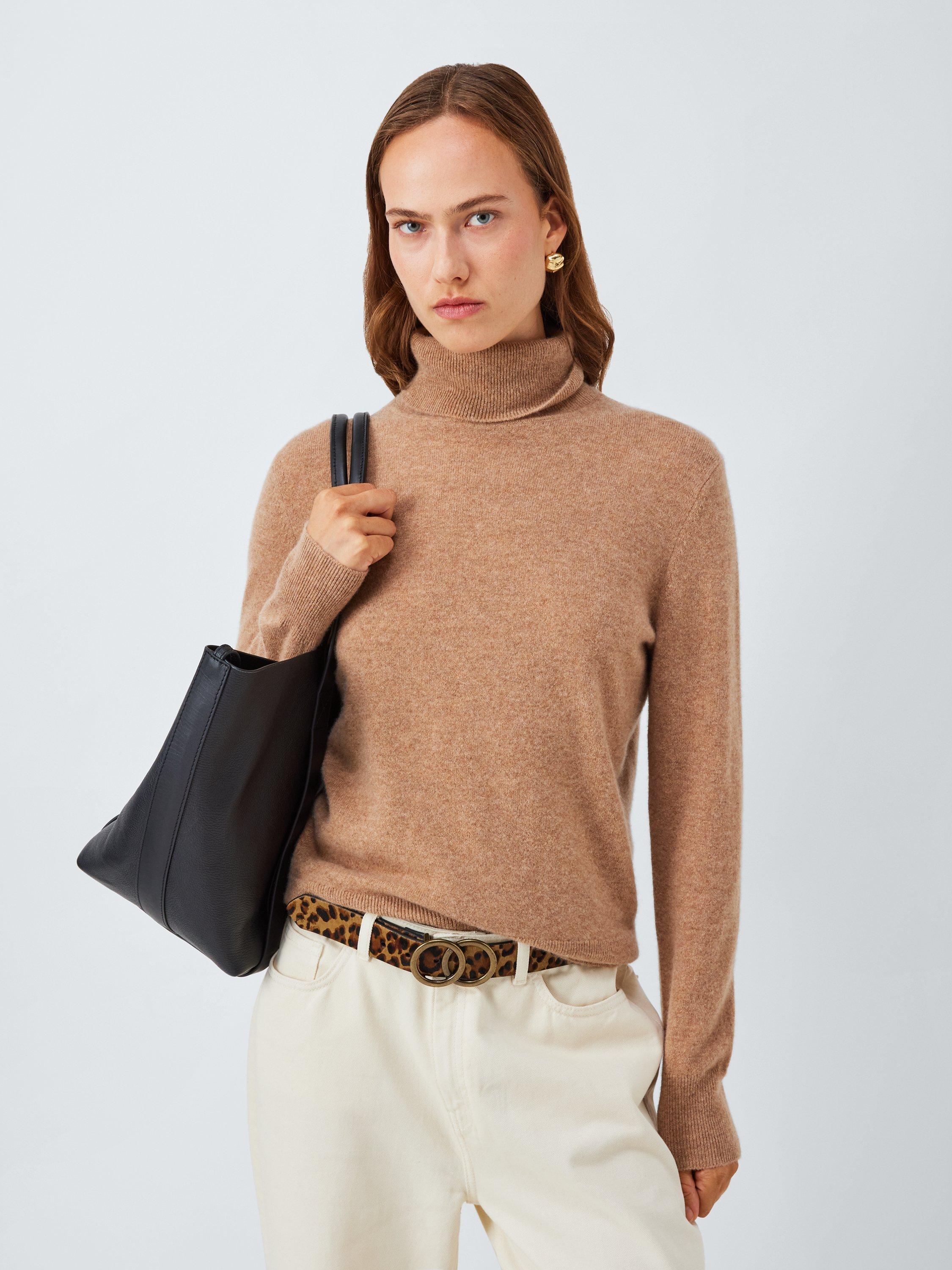 Product image 4 of 4, which shows John Lewis Olivia Double-O Printed Belt, Leopard, S