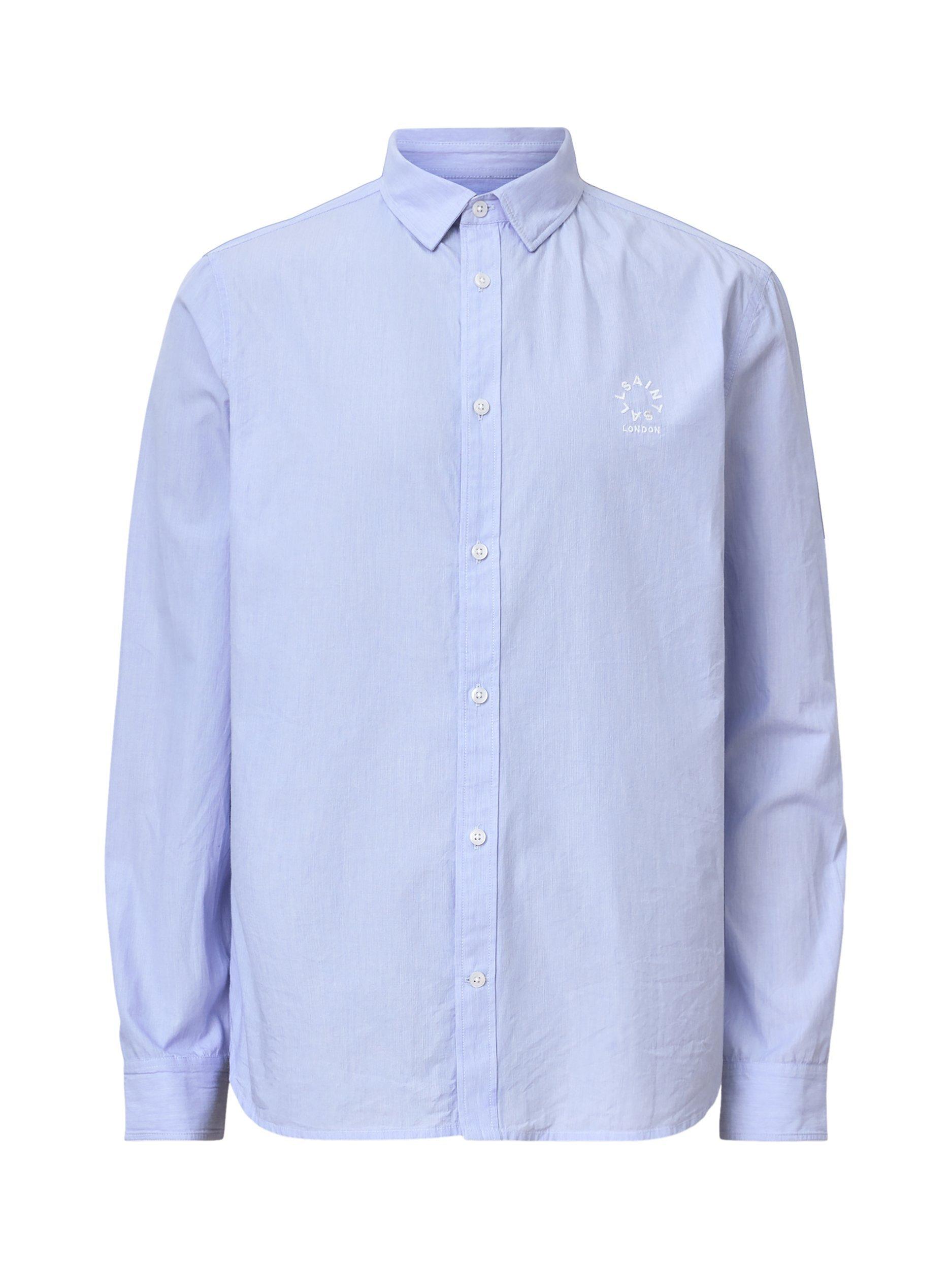 Product image 4 of 8, which shows AllSaints Fletcher Shirt, Light Blue, L