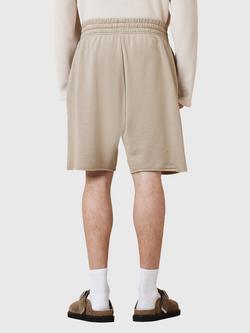 AllSaints Helix Cotton Blend Shorts - view 2, Mire Brown
