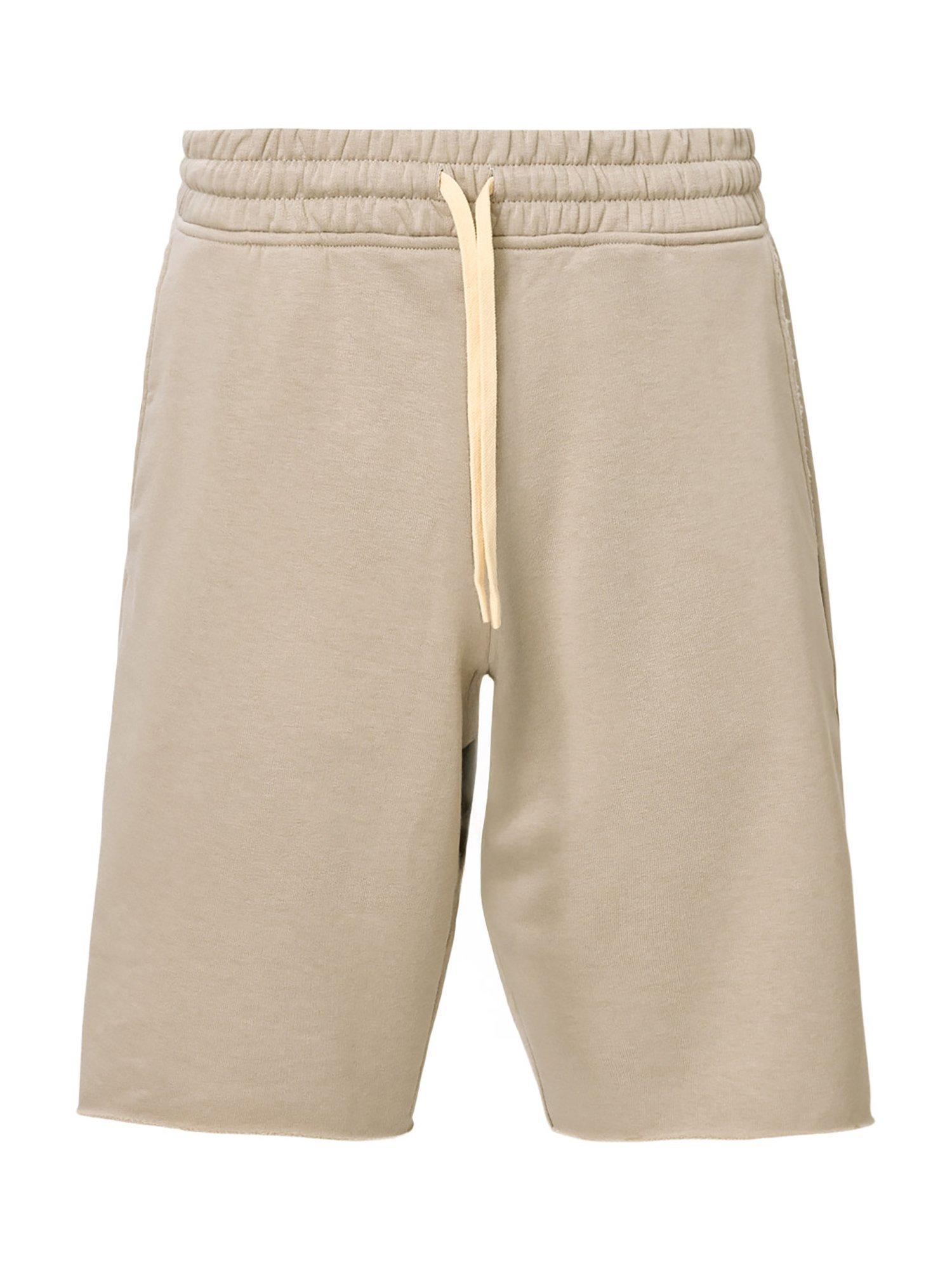 Product image 5 of 6, which shows AllSaints Helix Cotton Blend Shorts, Mire Brown, XS