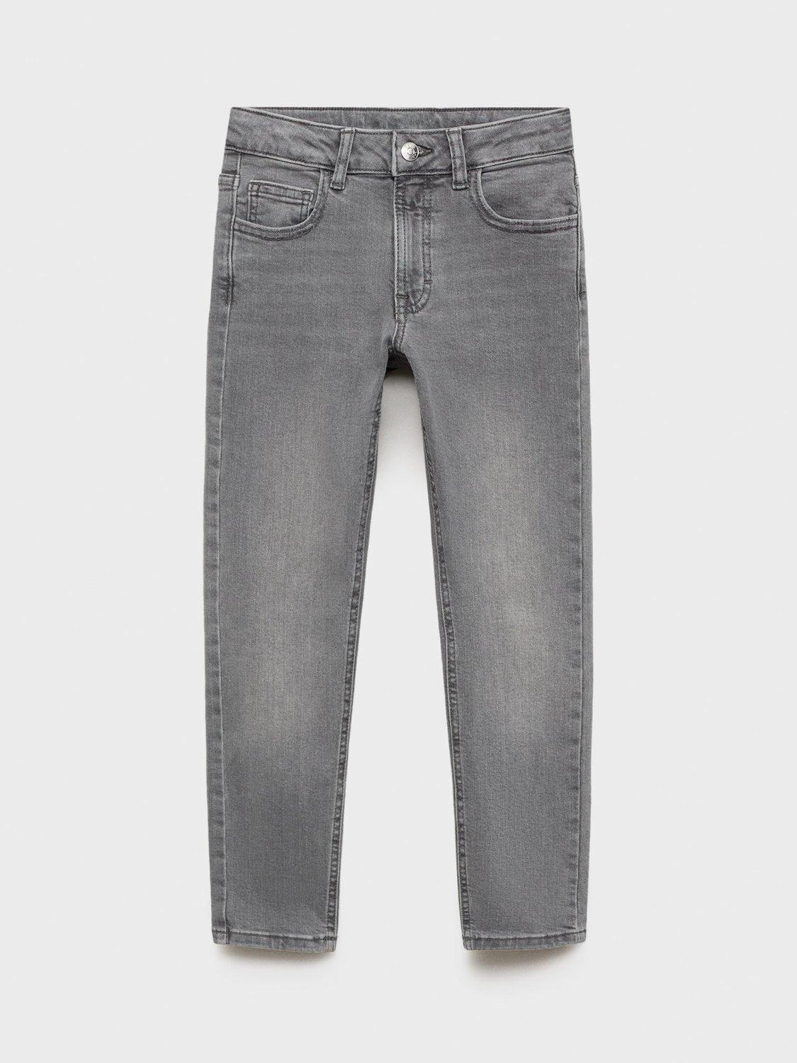Product image 3 of 6, which shows SLIM JEANS GREY GYDK 6Y