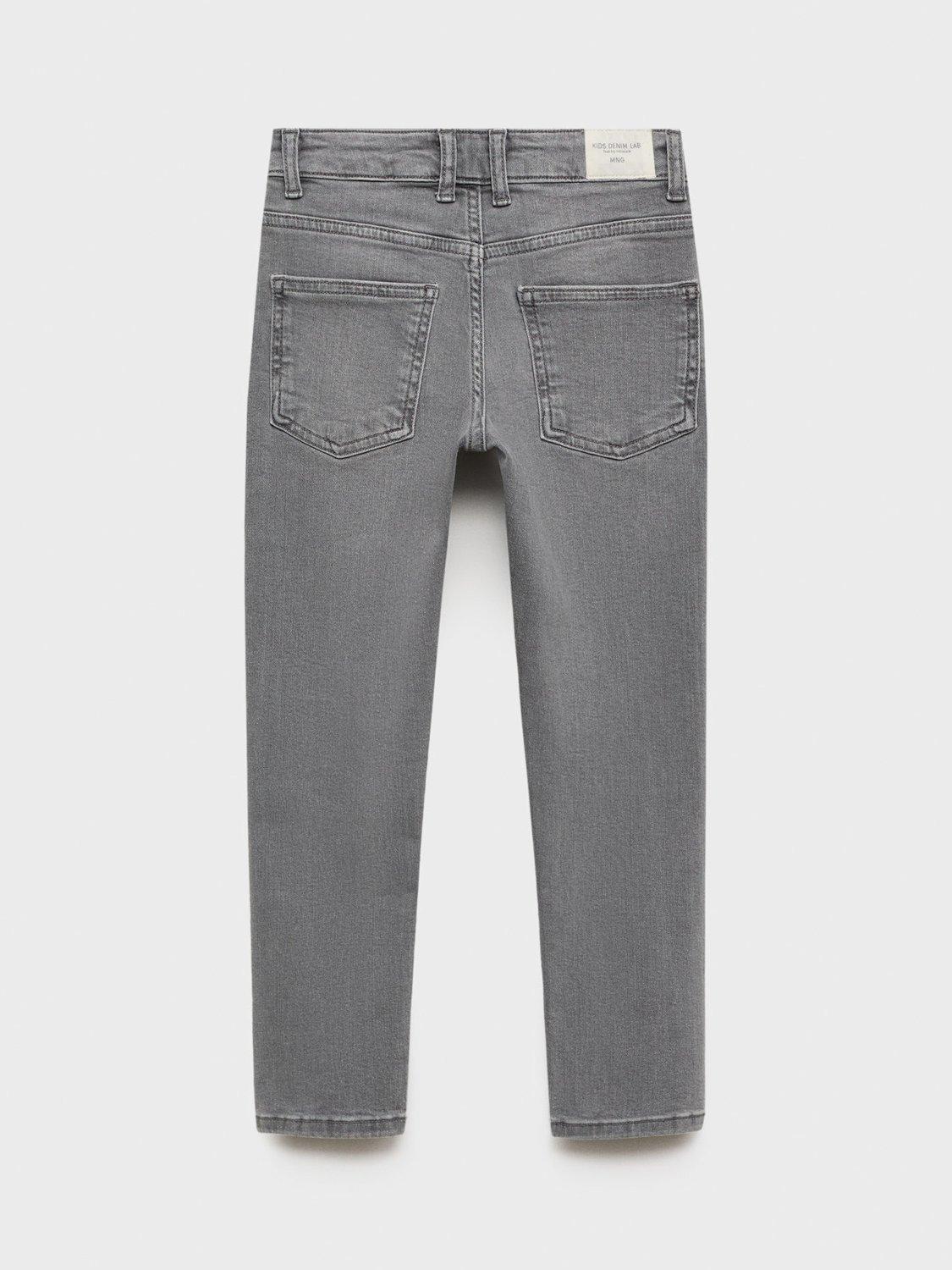 Product image 4 of 6, which shows SLIM JEANS GREY GYDK 6Y