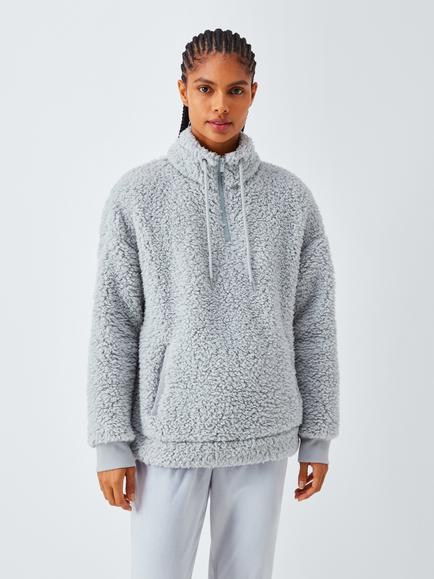 John Lewis Snuggle Fleece Lounge Set, Microchip, Microchip