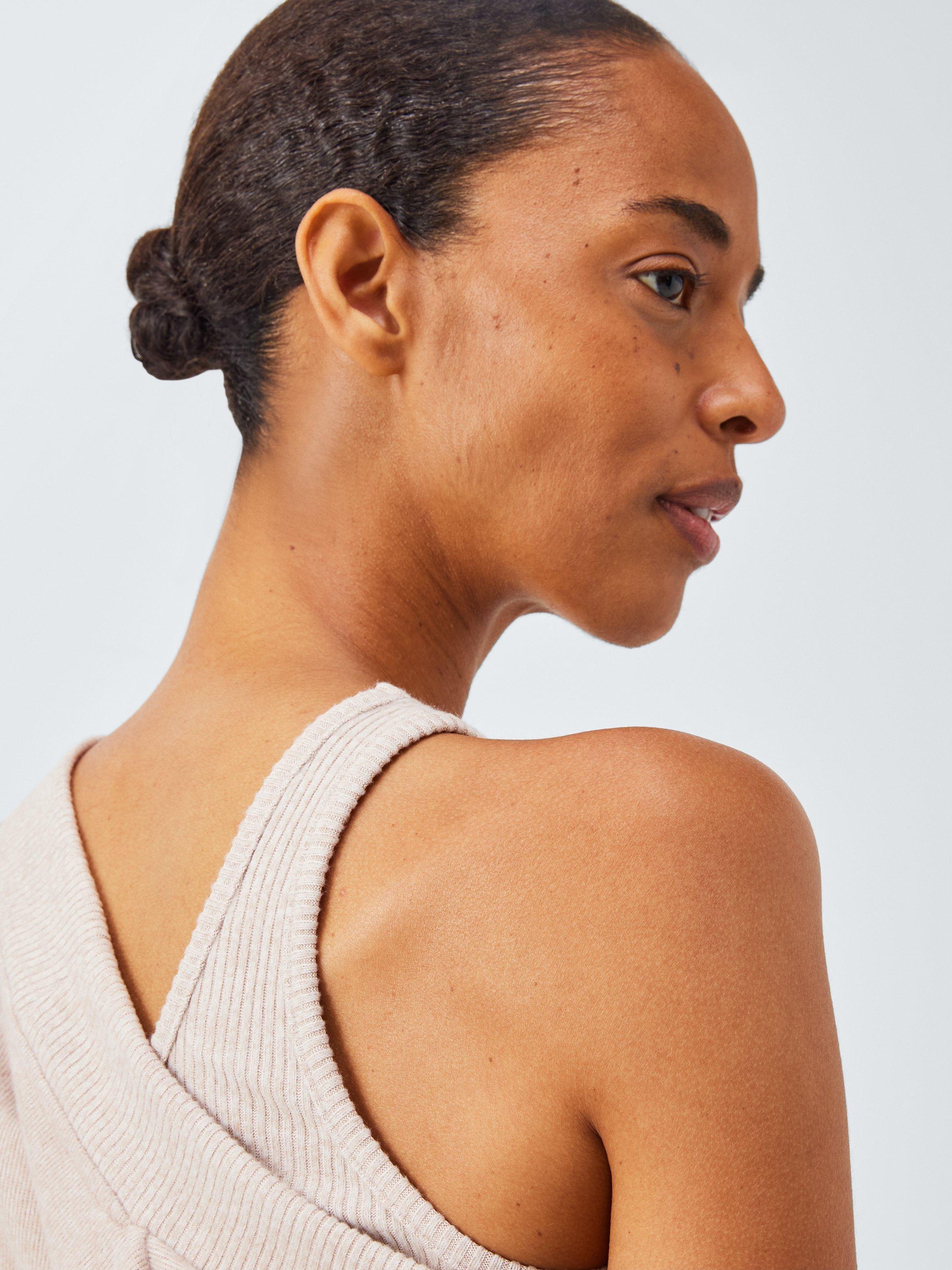 Product image 6 of 6, which shows John Lewis Three Piece Cardigan Lounge Set, Caramel, S